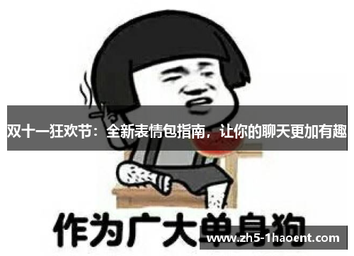 双十一狂欢节：全新表情包指南，让你的聊天更加有趣